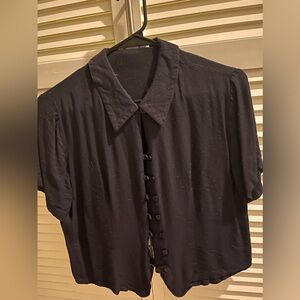 Collared button down shirt